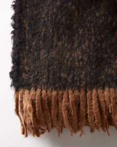 Fringe Alpaca Oversized Throw