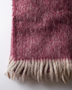 Fringe Alpaca Oversized Throw